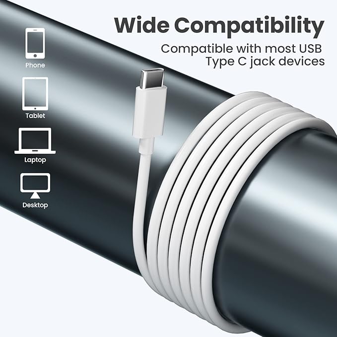 USB C Wired Headphones 4 Pack, Type C Earbuds HiFi Stereo Earphones with Microphone, Remote Control in Ear Headset for Samsung Galaxy S23 S22 S21 S20 Ultra, Note 20 10, iPad Pro, Pixel 7 and More