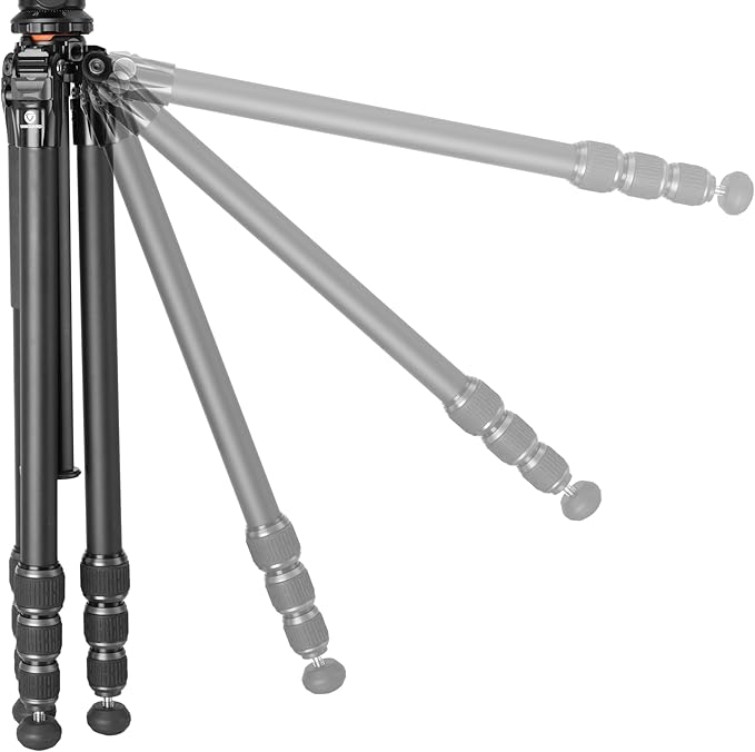 Vanguard VEO 5 264AO28 Full-Size Aluminum Tripod with VEO PH-28 2-Way Pan Head