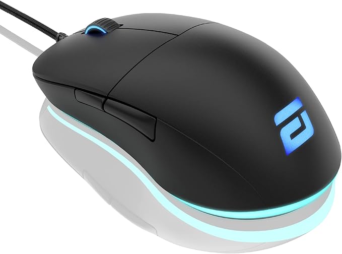 ENDGAME GEAR XM1 RGB Gaming Mouse, Programmable Mouse with 6 Buttons and 16,000 DPI, Black