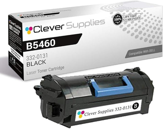 CS Replacement Toner Cartridge Compatible with Dell B5460 332-0131 Black Laser B5460 Laser B5460DN