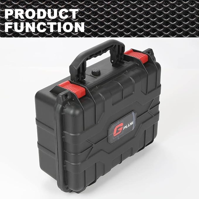 VR Carrying Case Outdoor Portable Storage Box Protector Glasses Bags(Red&Black)