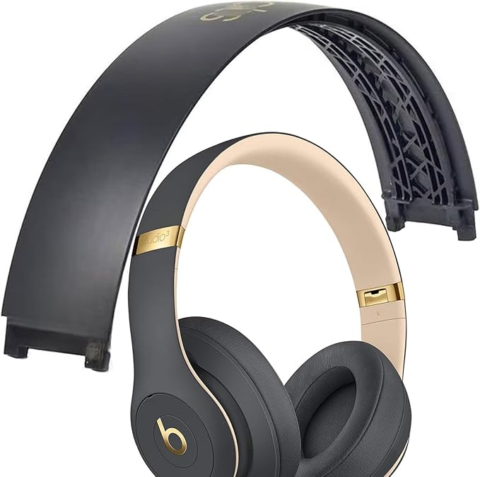 Studio 3 headband Replacement Parts Accessories Studio 2 Headband Top Arch Band Pad Repair Kit Compatible with Studio 3.0/Studio 2.0 Headphones. (Shadow Grey)