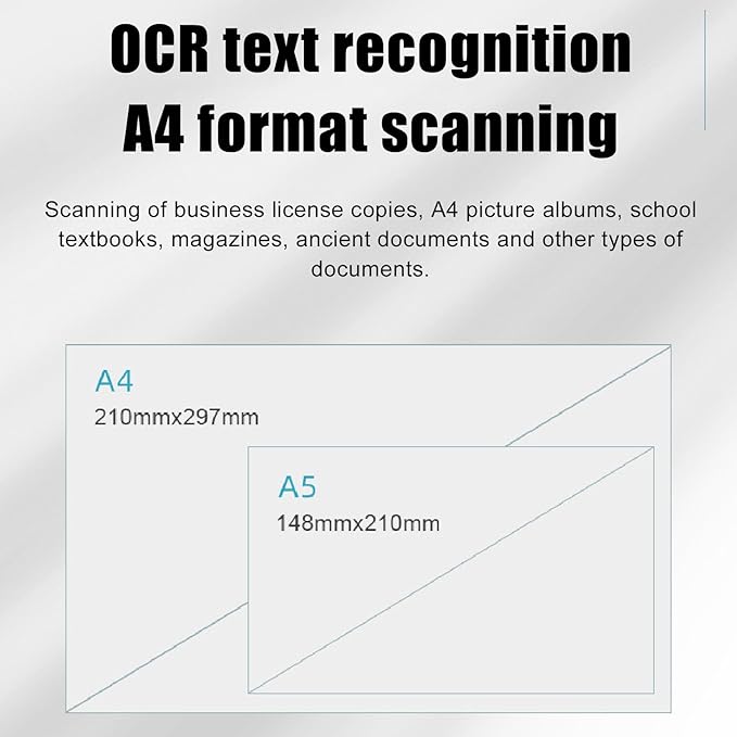 USB Document Camera, 4K Ultra 16MP Document Webcam with Adjustable Angle, Auto Manual Focus, Brightness Adjustment for Distance Learning, Remote Teaching, Web Conferencing, etc