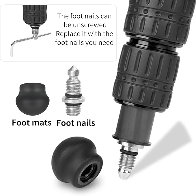 CAVIX 28in Carbon Fiber Tripod with 360° Ballhead Compact Lightweight Travel Tripod for Mirrorless Cameras