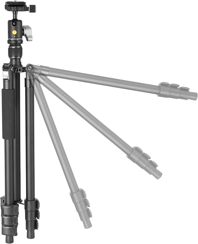 Vanguard Vesta GO 204AB Lightweight and Packable Aluminum Travel Tripod with VEO BH-45 Ball Head