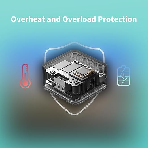 Aqara Dual Relay Module T2,Smart Relay Switch Dry Contact Mode for Garage Doors and Boilers,Light Switch Roller Shade Switch,Supports Homekit and Alexa,Requires a Neutral Line and Aqara Zigbee 3.0 Hub