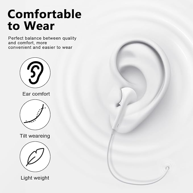 2 Pack USB C Headphones for iPhone 17 16 15, Type C Earphones with Microphone & Remote Control Noise Cancelling Wired Earbuds USB C for iPhone 17 16 15 Pro Max, iPad Pro, Galaxy S25 S24 Ultra, Pixel 9