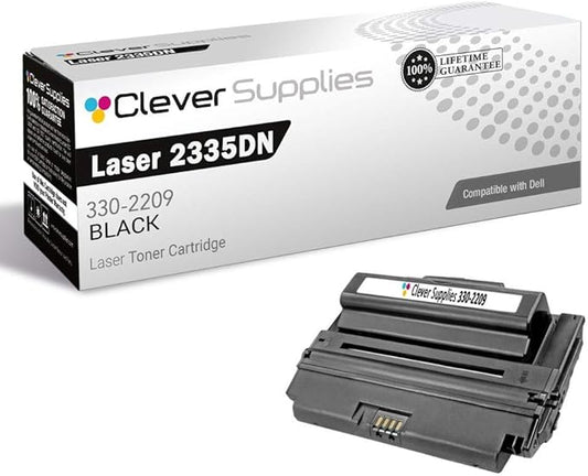 CS Replacement Toner Cartridge Compatible with Dell Laser 2335DN 330-2209 Black Laser 2335dn 2355dn Toner Cartridge Black