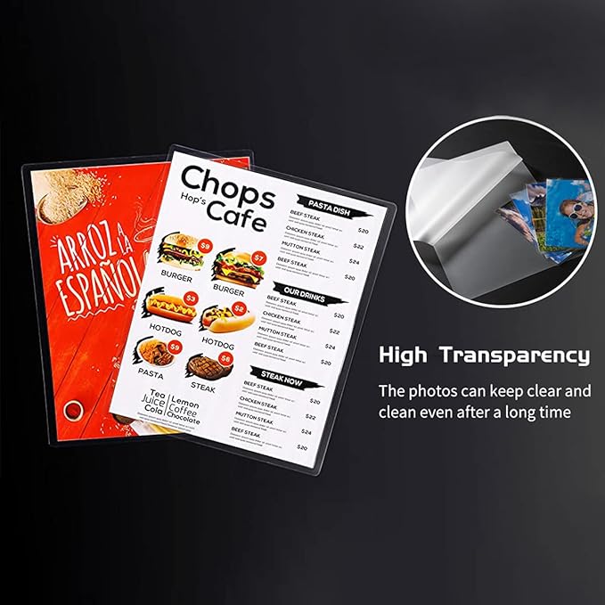 Thermal Laminating Pouches, 8.9 x 11.4-Inches, 5 mil Thick Laminating Sheets (100 Pack)