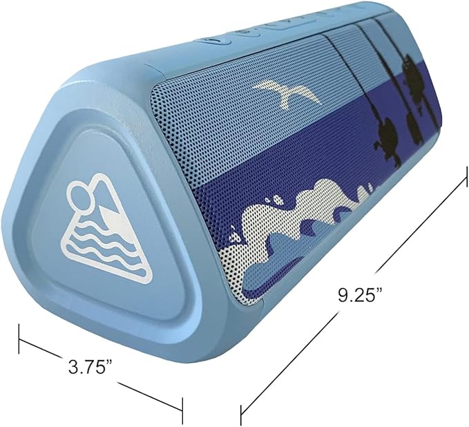 OontZ Pro Portable Bluetooth Speaker 5.0, 2 Pack - 21W High-Power Audio, Deep Bass Boost, Dual Stereo Pairing, IPX7 Waterproof, 100ft Range, Power Bank Feature for Outdoor, Party (Boat Edition, Blue)