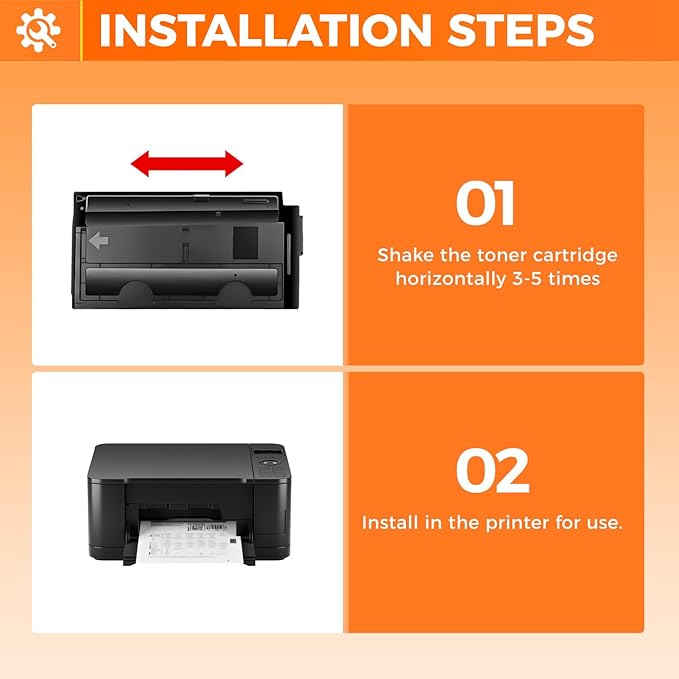 TK-7107 TK7107 Toner Cartridge Black 1-Pack High Yield Replacement for TK-7107 TK7107 1T02P80US0 Toner Cartridges Compatible with Kyocera TASKalfa 3010i Printer Ink Multifunctional Copy (20,000 Pages)