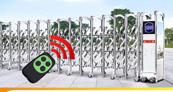 Universal Garage Door Remote Cloner Universal Gate Opener Remote Control Homelink Key Fob Programmable Learning Multi Frequency 280MHZ-868MHZ (1 PC Green)