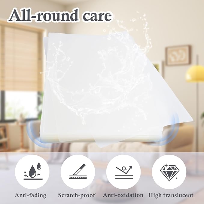 Thermal Laminating Pouches, 8.5" x 11.9", 3 Mil, 100-Pack – Laminating Sheets for 8.25 x 11 Paper, Teacher Supplies, Classroom Essentials, Office Use, Photo Safe