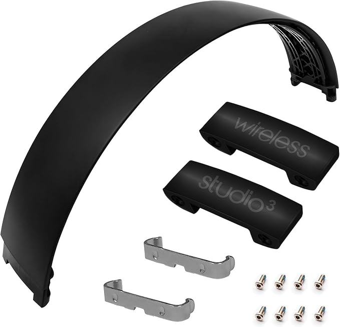 Studio 3.0 Wireless Top Headband and Hinge Replacement Parts Accessories for Studio 2.0/3.0 Wireless A1914 Headband Repair Kit in Shadow Grey