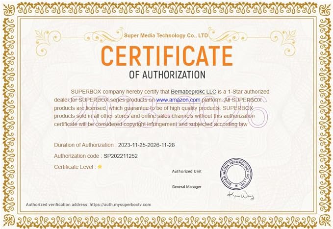 Super Upgrade A. P. P S.to.re S-6 U~L.TR.A Box with Voice Remote