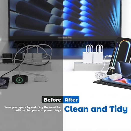 USB C Wall Fast Charger Block,35W 2-Port Type C Charger Fast Charging Block PD Power Charger Adapter+QC 3.0 USB Multiport Charger Brick for Apple iPhone 17/16/15/14/13 Pro Max,iPad,Galaxy S25/24-2Pack