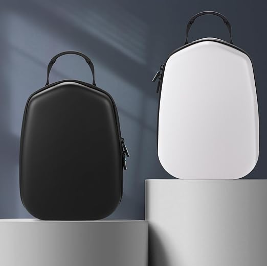 FOREGOER Hard Carrying Case Compatible with Meta Quest 3S/Quest 3/Oculus Quest 2 Official Original/Elite Strap VR Gaming Headset, Portable Travel Vision Pro Case for Touch Controllers Accessories