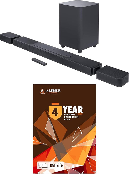 JBL BAR-1300X 11.1.4ch Soundbar and Subwoofer with Surround Speakers and 4 Year Amber Protection Plan (2022)