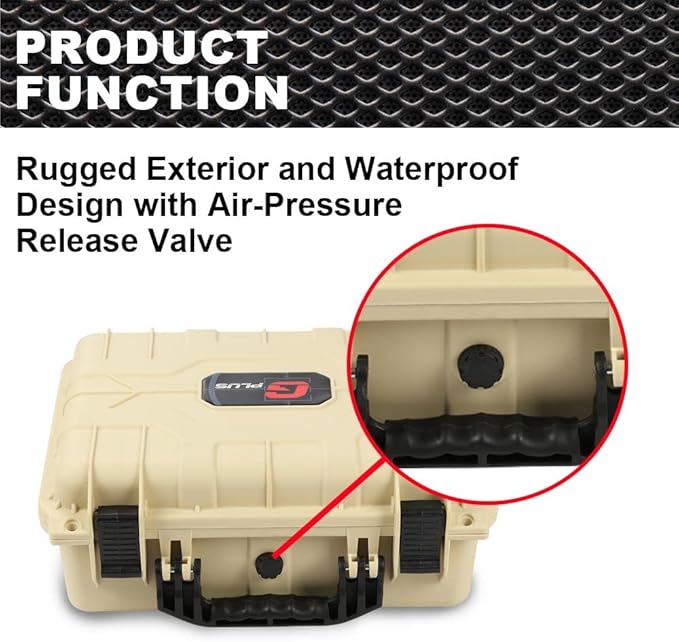 VR Carrying Case Outdoor Portable Storage Box Protector Glasses Bags(Bronze)