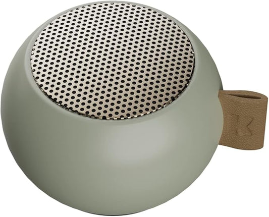 aGO mini Portable Bluetooth Speaker, Water Resistant (IPX5), Up to 12 Hours of Wireless Play, Stereo Sound, Wireless Speaker for Indoor and Outdoor (Green)