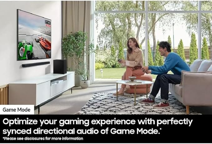 Samsung B-Series 4.1.CH Soundbar & Rear Speakers w/Subwoofer Bluetooth HW-C47M/ZA (Renewed)