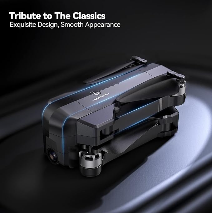 Ruko F11PRO Drones with Camera for Adults 4K UHD Camera, 60 Mins Flight Time with GPS Auto Return Home, Brushless Motor, Black (with Carrying Case)