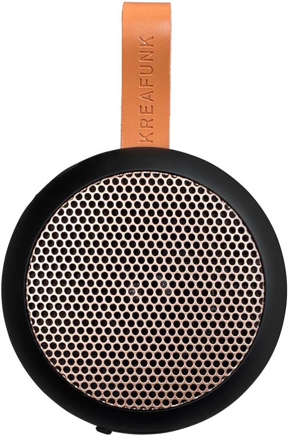 aGO2 Portable Bluetooth Speaker, Black, Water Resistant (IPX5) and Durable, Up to 25 Hours of Wireless Play, Voice Assistant, Stereo Sound, Wireless Speaker for iPhone, Android, and More