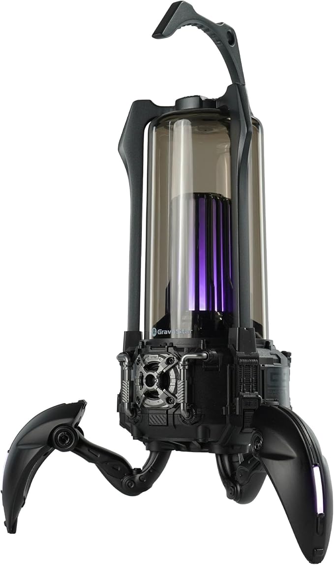 GravaStar Supernova Portable Bluetooth Speaker, LED Table Lamp Speaker, 9H Playtime, TWS Pairing, Wireless Speakers fo Party/Outdoor/Camping/Gifts