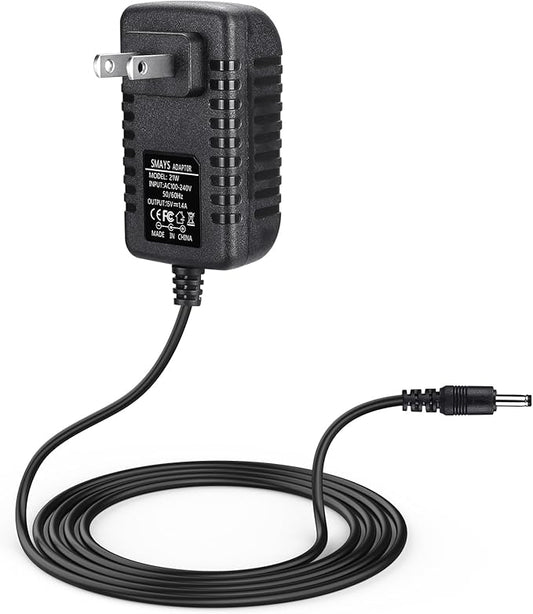 21W Power Cord Replacement for Alexa Echo Show (1st Gen), Echo Plus (1st Gen), Fire TV (2nd Gen) - AC Charger Power Adapter