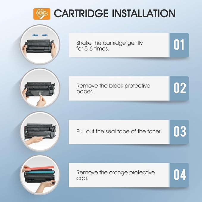 58X CF258X Toner Cartridge Black M404n Compatible Replacement for HP 58X CF258X 58A CF258A Toner Cartridge for HP Laserjet Pro M404dn MFP M428fdw M428fdn M428dw Printer Ink High Yield 2 Pack