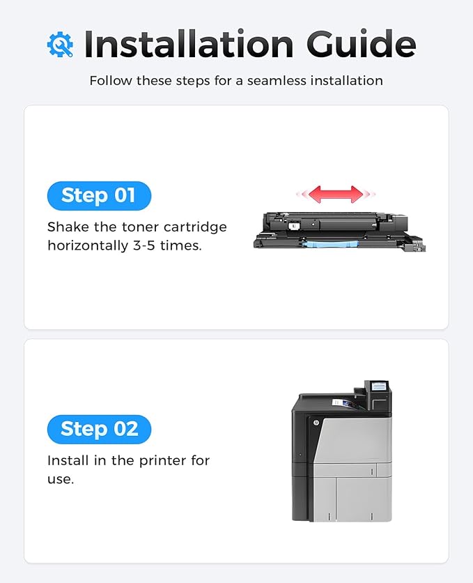 828A Toner Cartridge CF358A CF359A CF364A CF365A Image-Drum 4 Pack Compatible HP 828A Drum Unit Replacement for Color Laserjet Enterprise Flow MFP M880z M880z+ M855x+ M855xh M855dh M880 M855 Printer