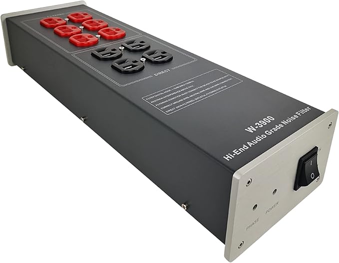 AC Power Filter Power Conditioner - WAudio AC Power Purifier with Surge Protector