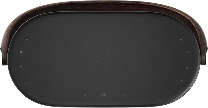 Bang & Olufsen Beosound A5 - Portable Bluetooth Speaker with Wi-Fi Connection, Carry-Strap, Dark Oak