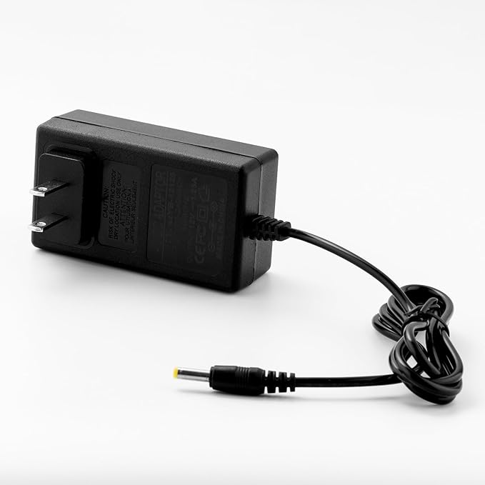 15W Power Adapter Replacement for Echo Pop, Dot 5th Gen, Dot 4th Gen, Dot 3rd Gen, Kids Edition, TV Cube Smart Speakers - Black Charger Cord Plug Long Cable, 3ft