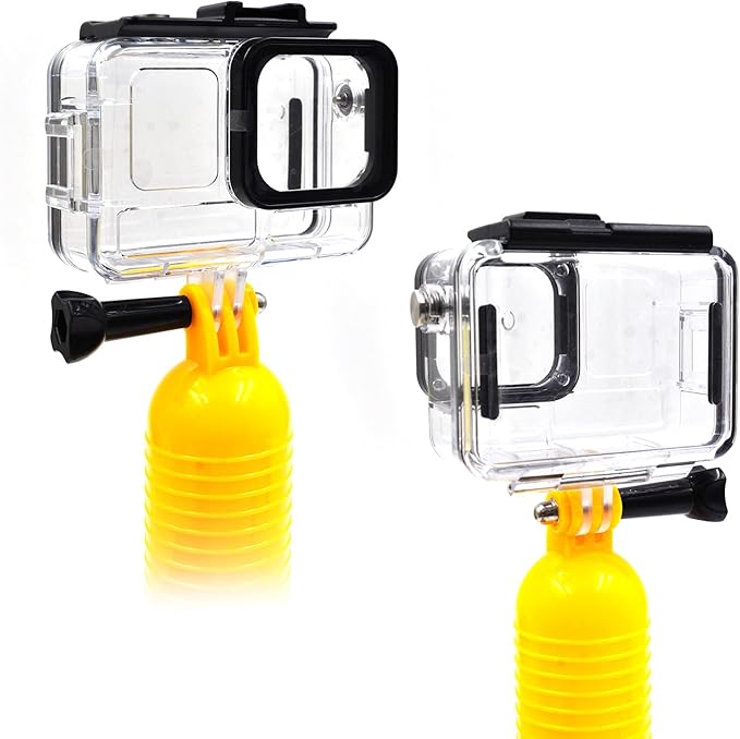 Waterproof Diving Housing for Insta360 Ace Pro Black,Waterproof Down to 60M/196FT,Underwater Photography Housing for Diving, Snorkeling with Floating Hand Grip