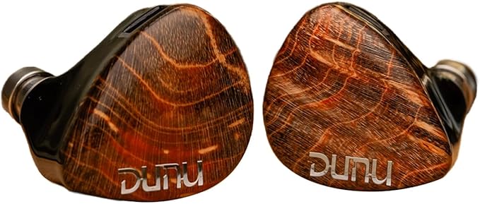 HiFiGo DUNU x Gizaudio Da Vinci IEMs 2DD+4BA Hybrid Drivers in Ear Monitor, 5-Way Frequency Crossover HiFi Wired Earbuds with 3.5/4.4mm Detachable Cable for Musician Audiophile (Da Vinci)