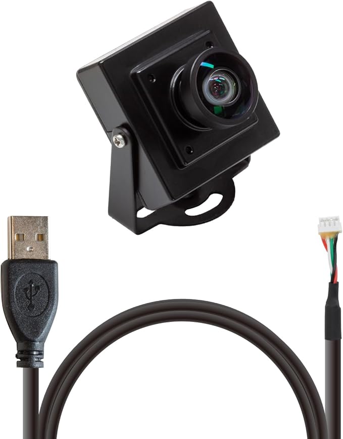Arducam 2.3MP USB Camera Module, Global Shutter 110°(D) Wide Angle Lightburn Camera, 1080p@90fps High Speed USB 2.0 UVC Webcam for Windows, Linux, Android, and Mac OS