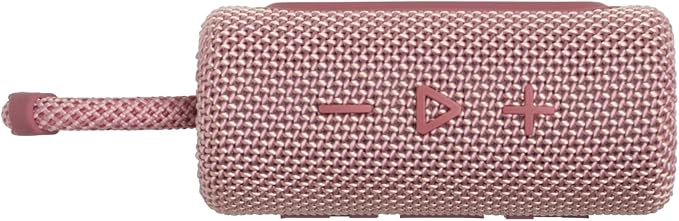 JBL Go 3 - Portable Mini Bluetooth Speaker, big audio and punchy bass, IP67 waterproof and dustproof, 5 hours of playtime, speaker for home, outdoor and travel (Pink)
