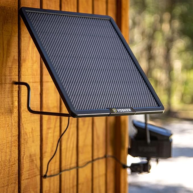 VOSKER 2 in 1 Solar 15,000 mAh Wireless Outdoor Universal Charger USB Battery Pack Power Bank for Smartphones, Tablets, Compatible with V150, V200 & V300 Models.