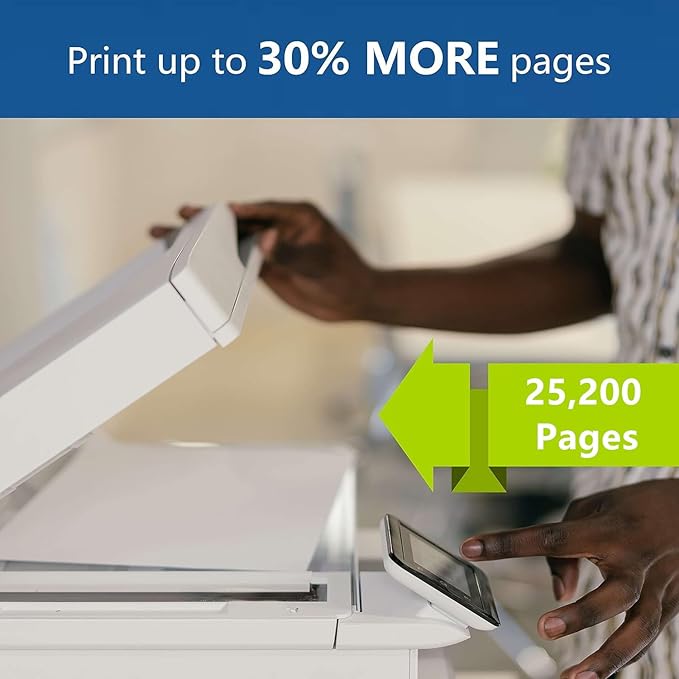 147X W1470X Toner Cartridge(with chip) Replacement for HP Laser Jet Enterprise M634h M634z M634dn M635h M635z M635fht M611x M612x M610dn M611dn Printer (2-Pack)