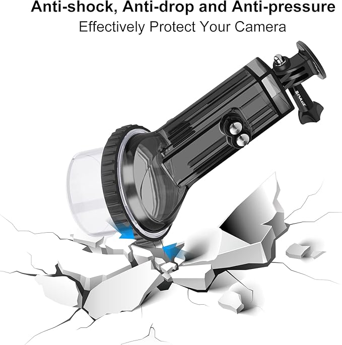 PULUZ Waterproof Housing Case for DJI Osmo Pocket 2, 60m Deep Diving Protective Housing Shell for Underwater Photography