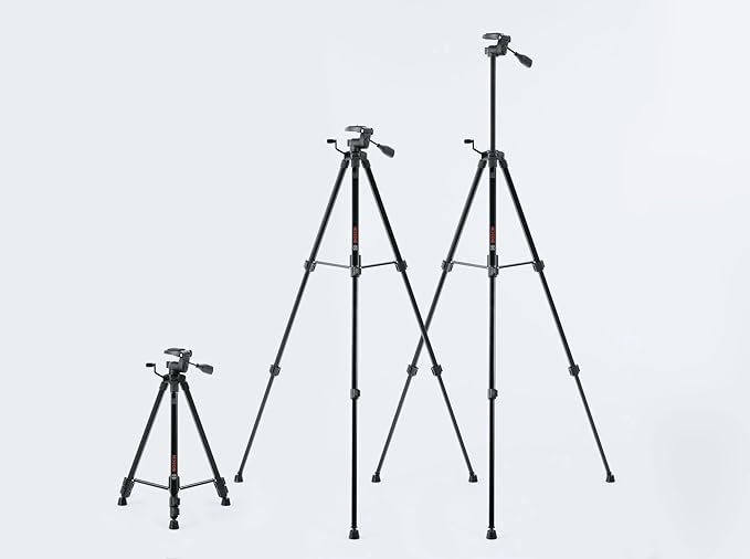 BOSCH BT 150 Compact Tripod with Extendable Height for Use with Line Lasers, Point Lasers, and Laser Distance Measures