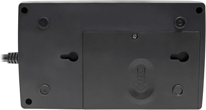 Tripp Lite 550VA UPS Battery Backup Surge Protector Efficient ENERGY-STAR Certified, AVR, 8-Outlet Uninterruptible Power Supply, Dataline Protection, 3-Year Warranty & $100,000 Insurance (ECO550UPS)