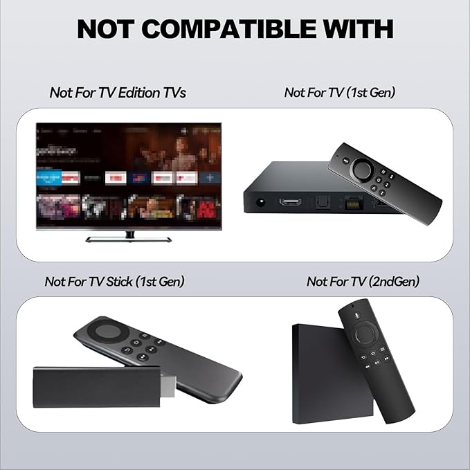 (Pack of 1) New Voice Replacement TV Remote Compatible with Stick 3rd Gen L5B83G, with Amazon Smart TVs Stick (2nd Gen,3rd Gen,Lite,4K)