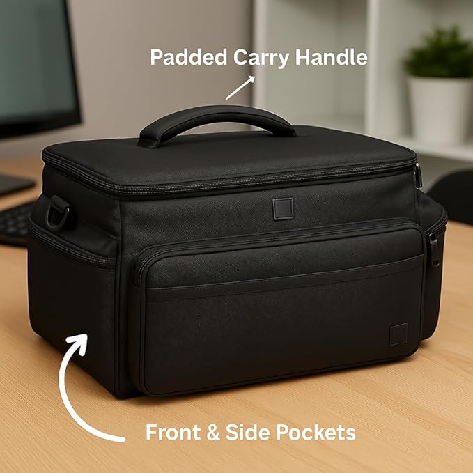 Acuvar Extra Large Camera Bag and Camcorder Case, Padded Equipment Bag, Video Camera Bag, Camera Carrying Case, Camera Duffle Bag, Extra Large Camcorder Backpack,Camera Case for Canon,Nikon,Sony