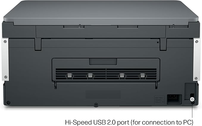 HP Smart Tank 6001 Wireless All-in-One Ink Tank Printer, Scanner, Copier with 2 years of ink included, Best-for-home, Refillable, AI-enabled (2H0B9A)
