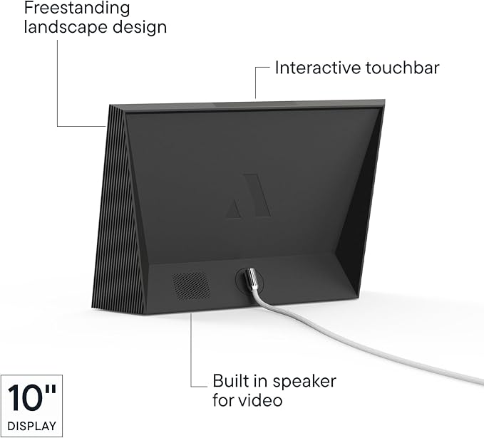 Aura Digital Picture Frame - 10.1" HD Mat Display | Wirecutter's Best Digital Frame for Gifting - Send Photos Directly from Your Phone from Anywhere | Quick & Easy Setup Over WiFi - Free App | Black