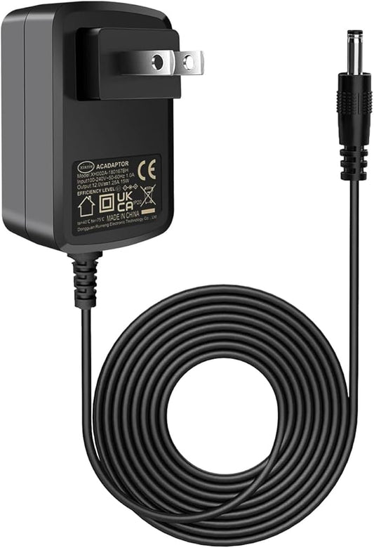 15W Power Adapter Compatible with Alexa Echo Pop, Echo Dot 5th Gen, Dot 4th Gen, Dot 3rd Gen, Echo Show 51st 2nd Gen,15W Power Cord