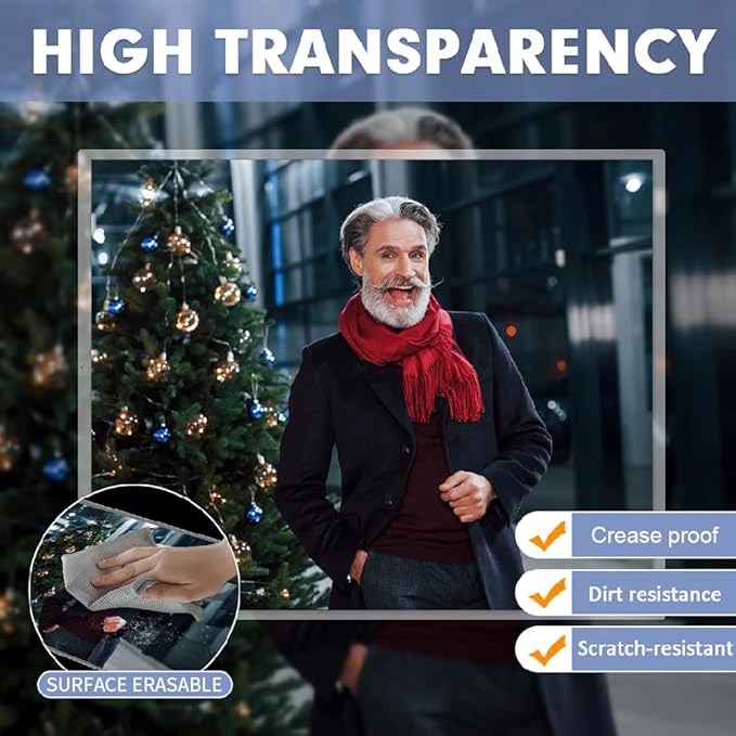 Laminating Sheets, PANDRI 200 Pack Thermal Laminator Pouches Holds 8.5 x 11 Inch, 5 Mil Clear Laminator Paper 9 x 11.5 Inch, Letter Size