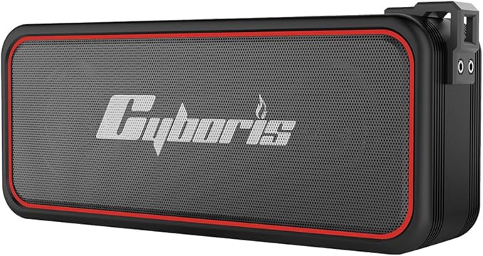 Portable Bluetooth Speaker, Wireless Speakers with 20W HD Sound, IPX7 Waterproof, Bluetooth V5.3, Dual Stereo Pairing, 30H Playtime for Home, Outdoor, Travel, Party, Beach